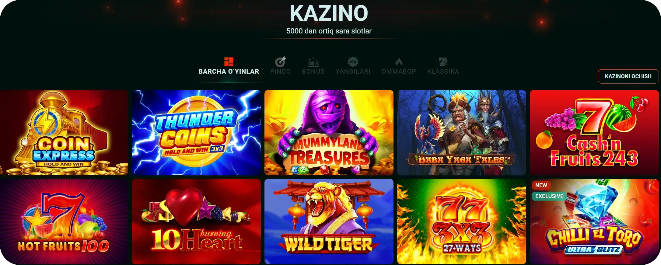 Pin-Up Oʻzbekiston - pinup official site va pinup mirror: